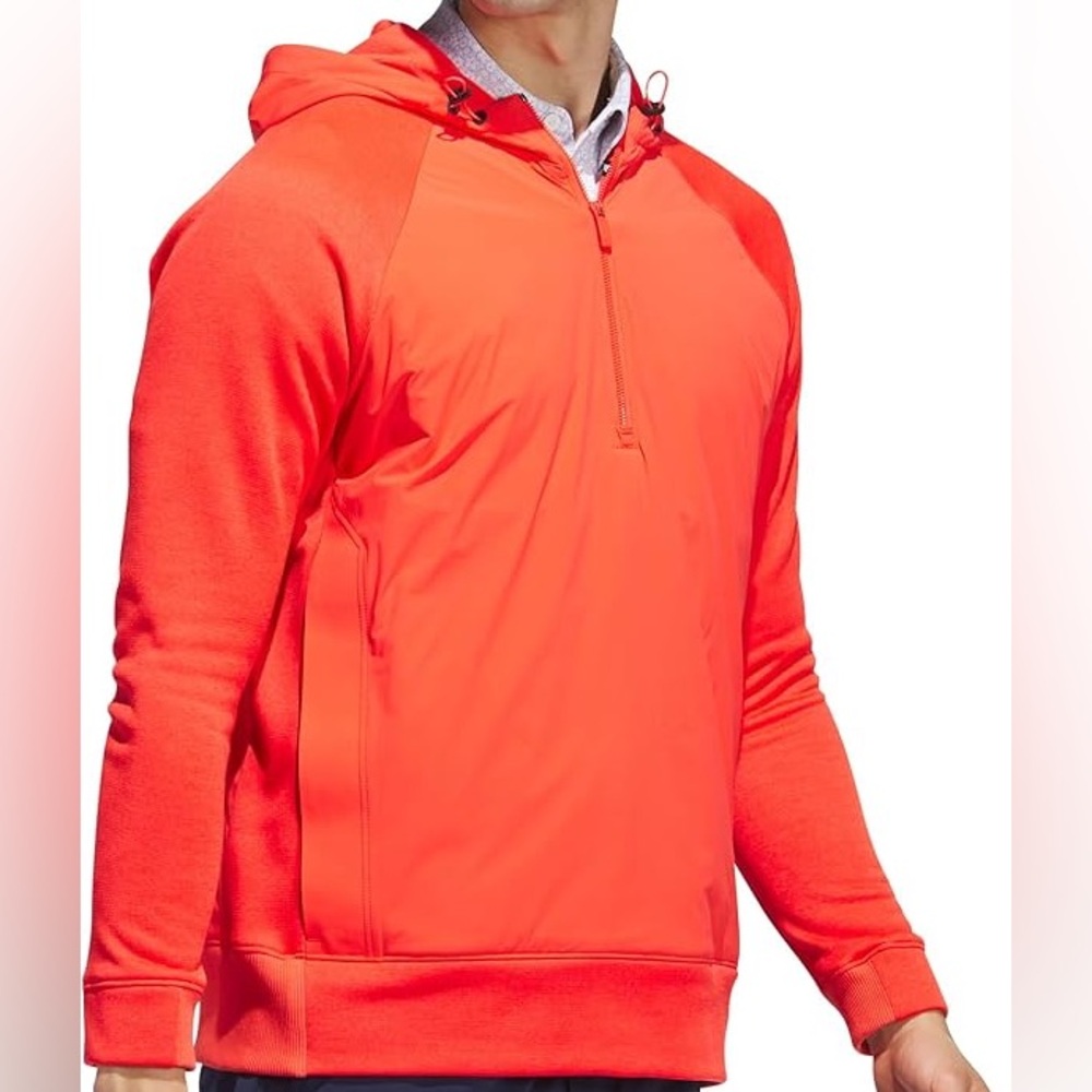Adidas Ultimate365 Tour Frostguard Padded Hoodie Bright Red 2XL
